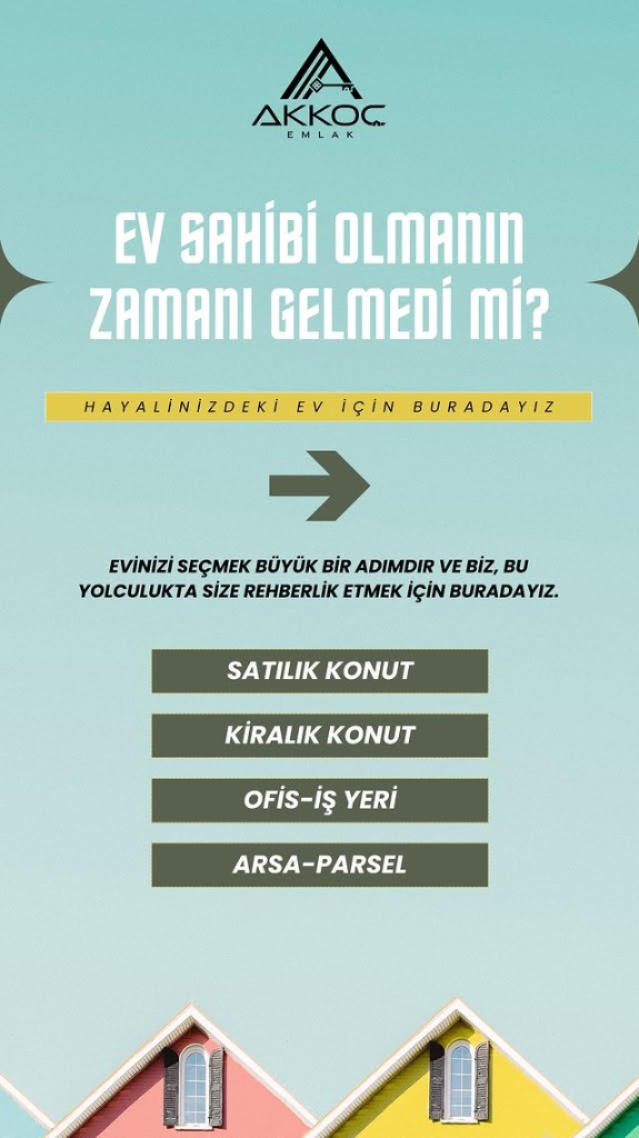 Akkoç Emlak - Kumluca, Finike ve Kaş satılık ve kiralık konut rehberi